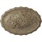 Ekena Millwork Oxford Ceiling Medallion, Hand-Painted Gobi Desert Crackle, 16 7/8"W x 11 3/4"H x 1 1/2"P CM16OXGDC - alternate 1